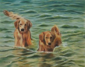 Ladies of the Lake   16 x 20   Oil on Canvas